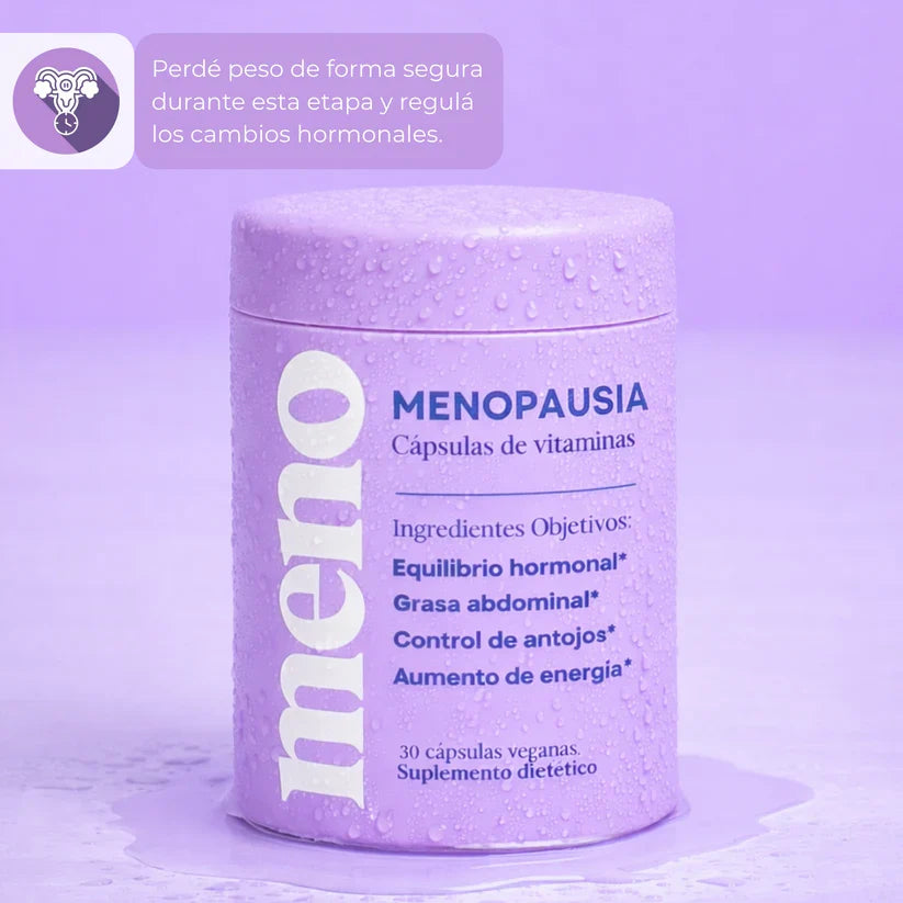 MENO LUVAWELL I Cápsulas Adelgazantes Menopausia