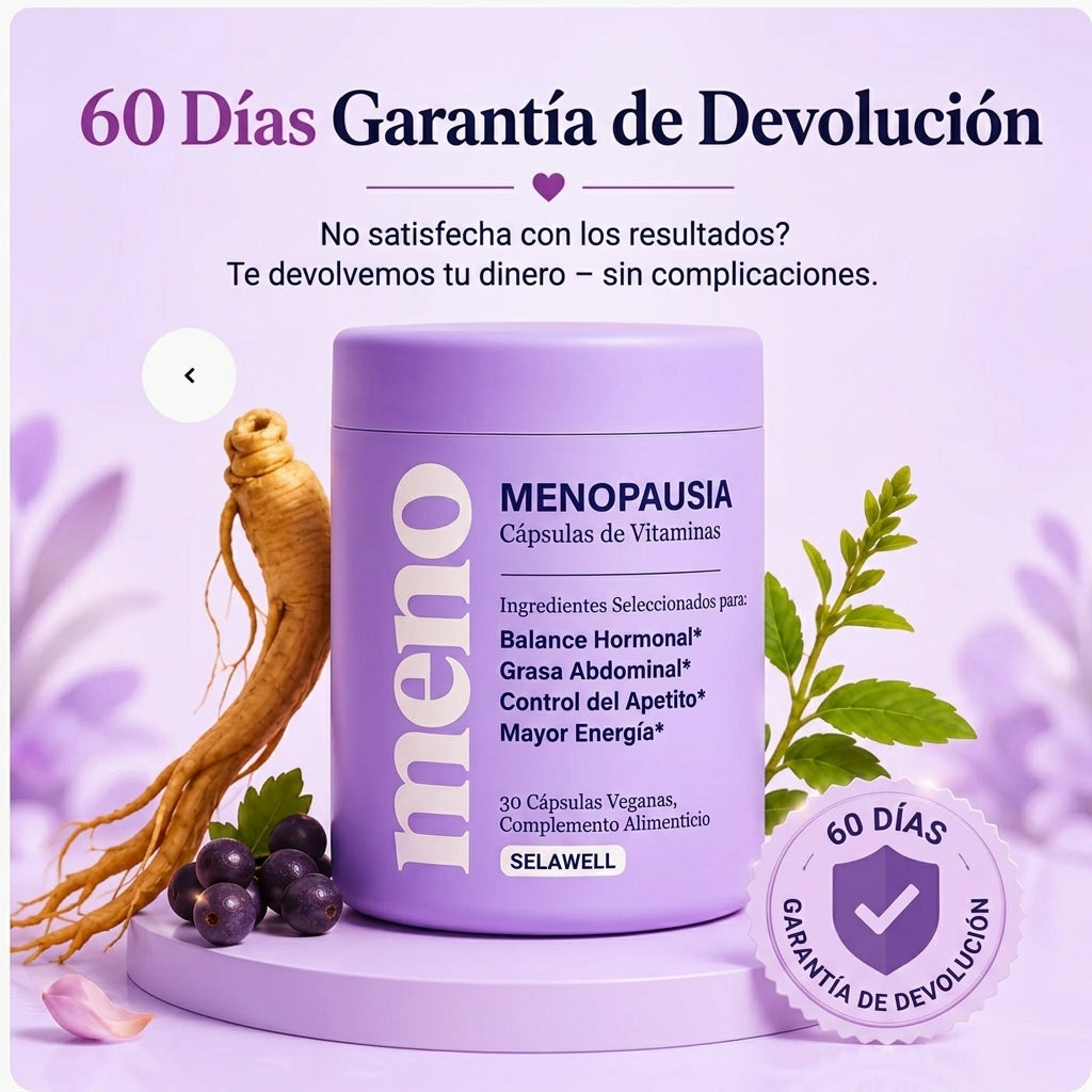 MENO LUVAWELL I Cápsulas Adelgazantes Menopausia