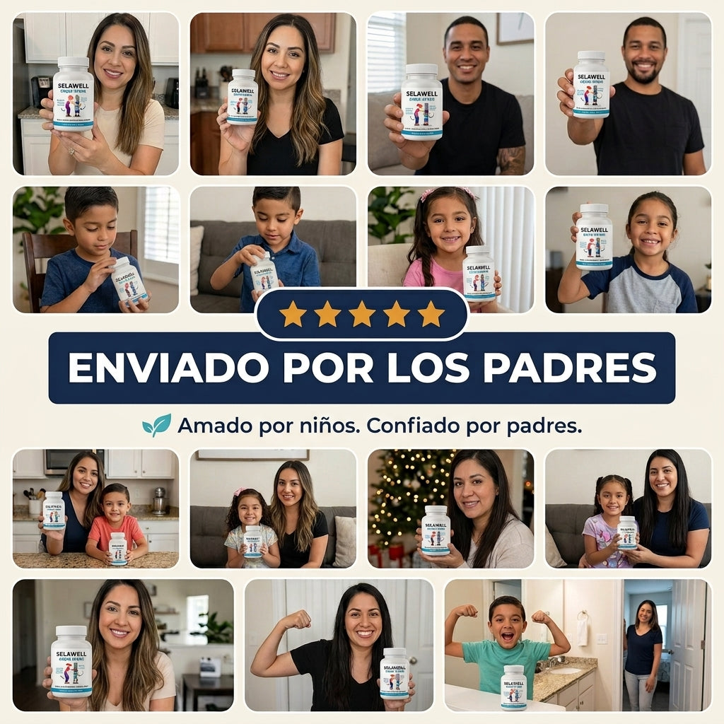 Gomitas LUVAWELL Grow Spark para niños y adolescentes