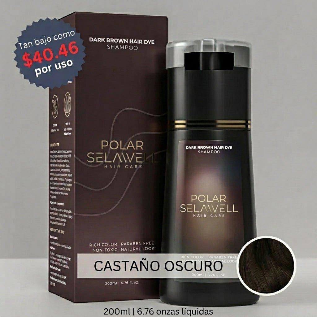 LUVAWELL | Shampoo de tinte instantáneo