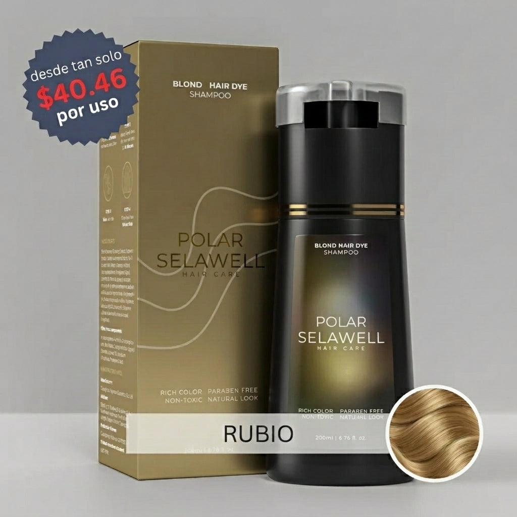 LUVAWELL | Shampoo de tinte instantáneo