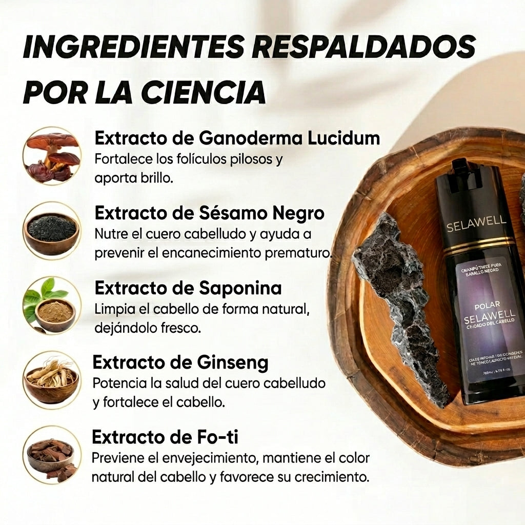 LUVAWELL | Shampoo de tinte instantáneo