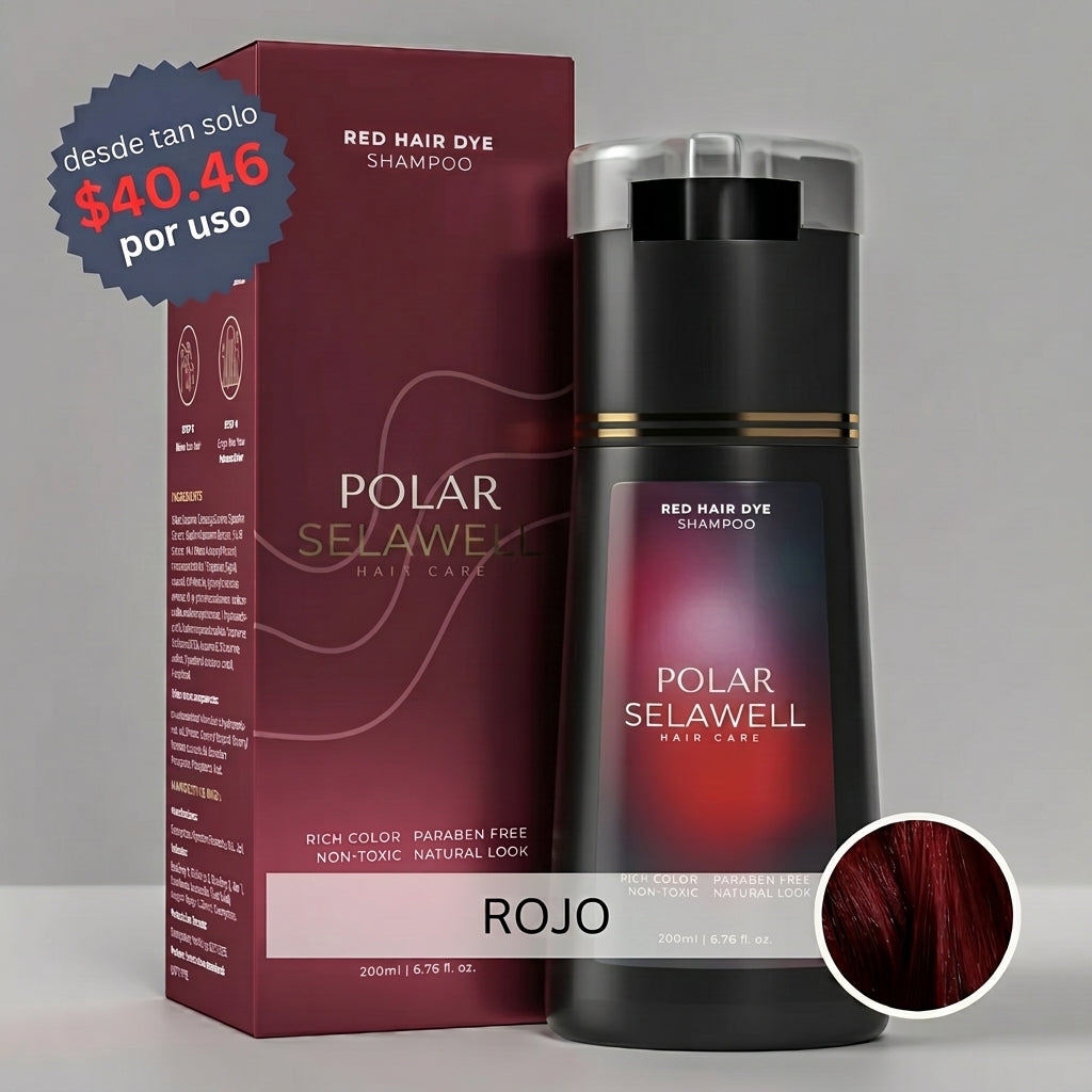 LUVAWELL | Shampoo de tinte instantáneo