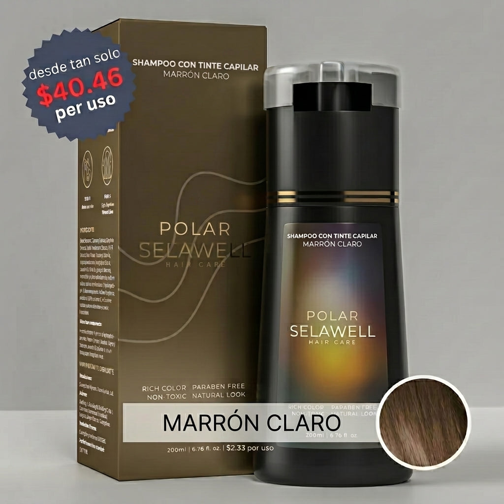 LUVAWELL | Shampoo de tinte instantáneo
