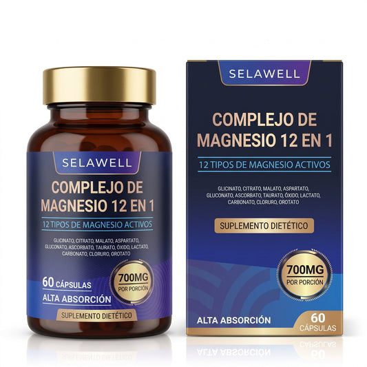 Mujer LUVAWELL - Complejo de Magnesio 12 en 1