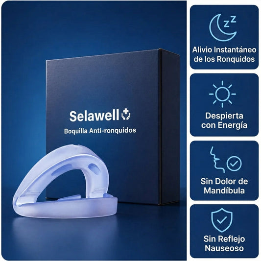 LUVAWELL | Boquilla antironquidos silenciosa de tamaño universal