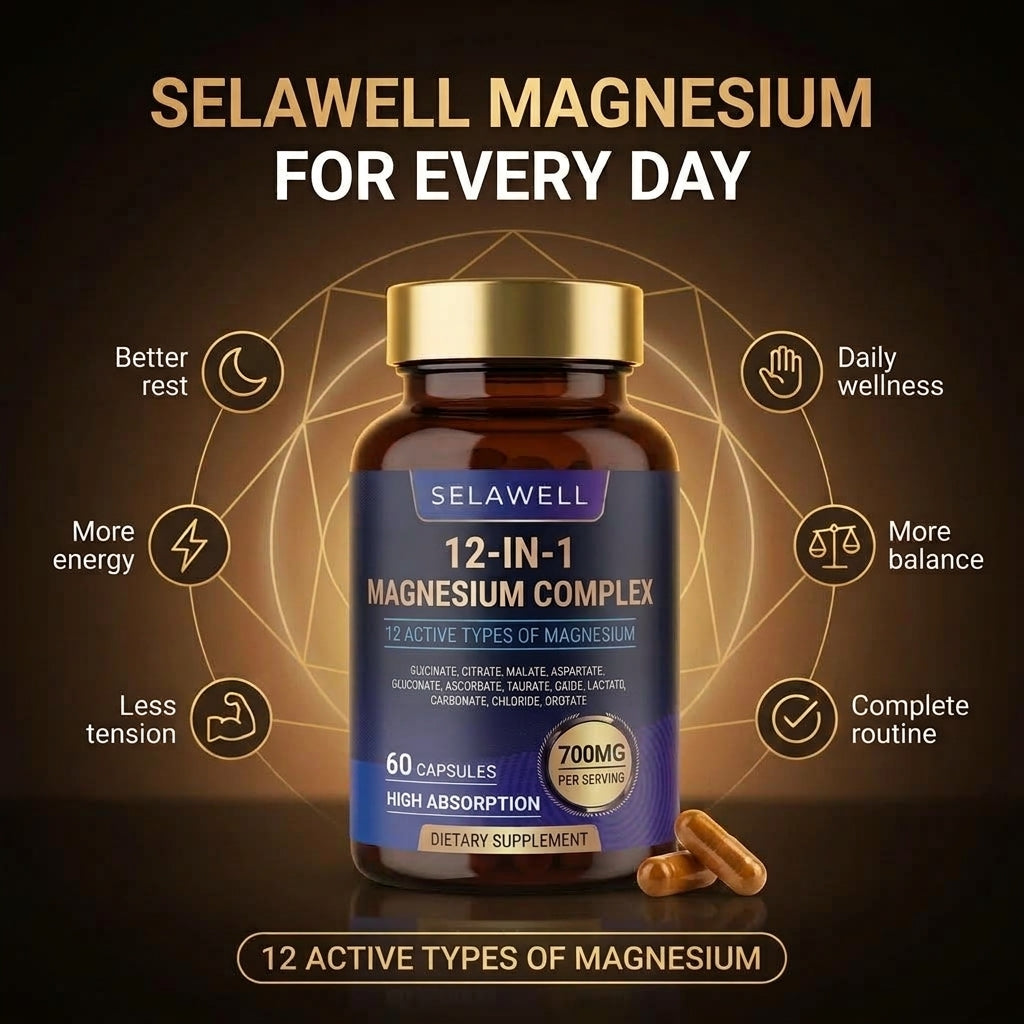 Complejo de Magnesio 12 en 1 - LUVAWELL USA