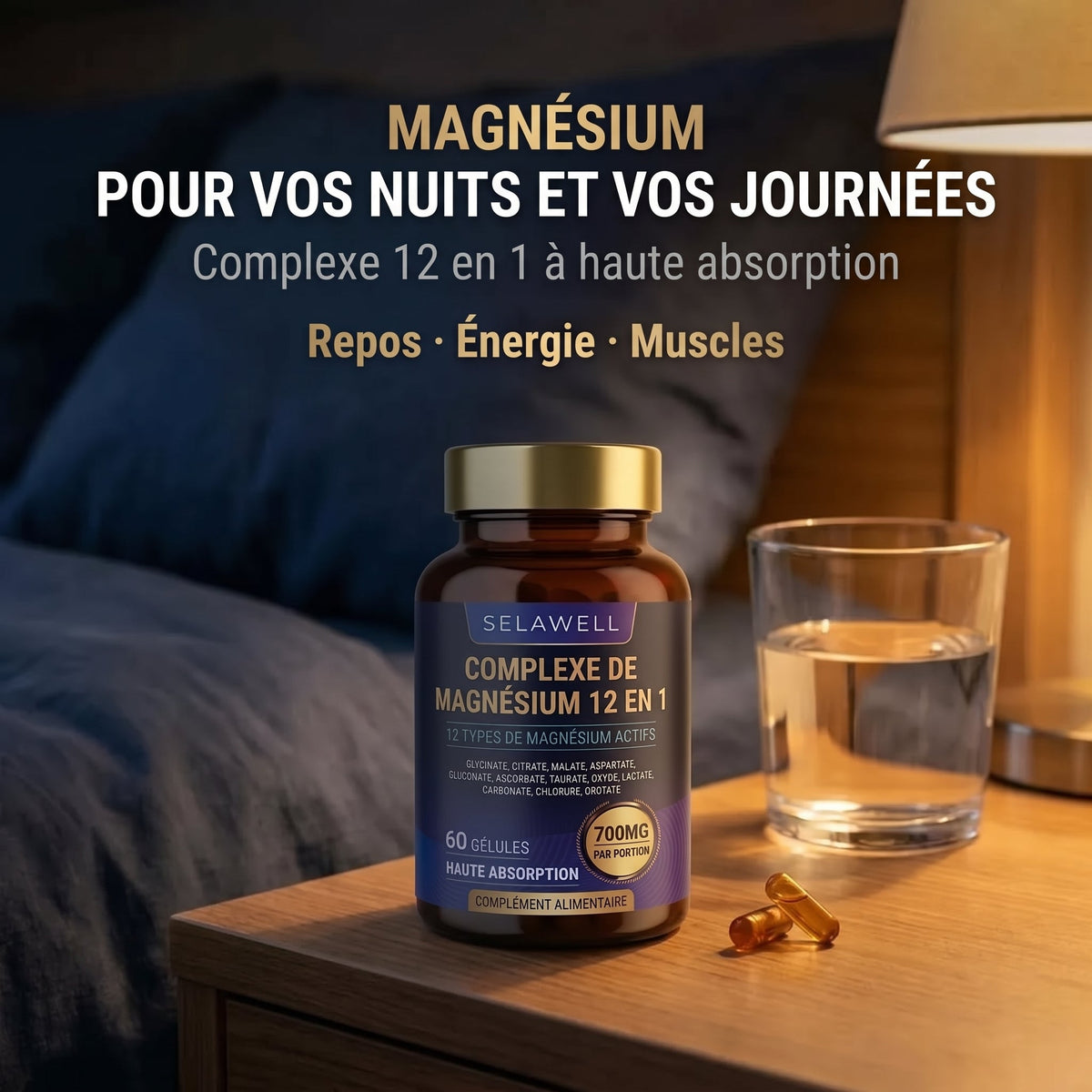 Complejo de Magnesio 12 en 1 - LUVAWELL FRANCIA