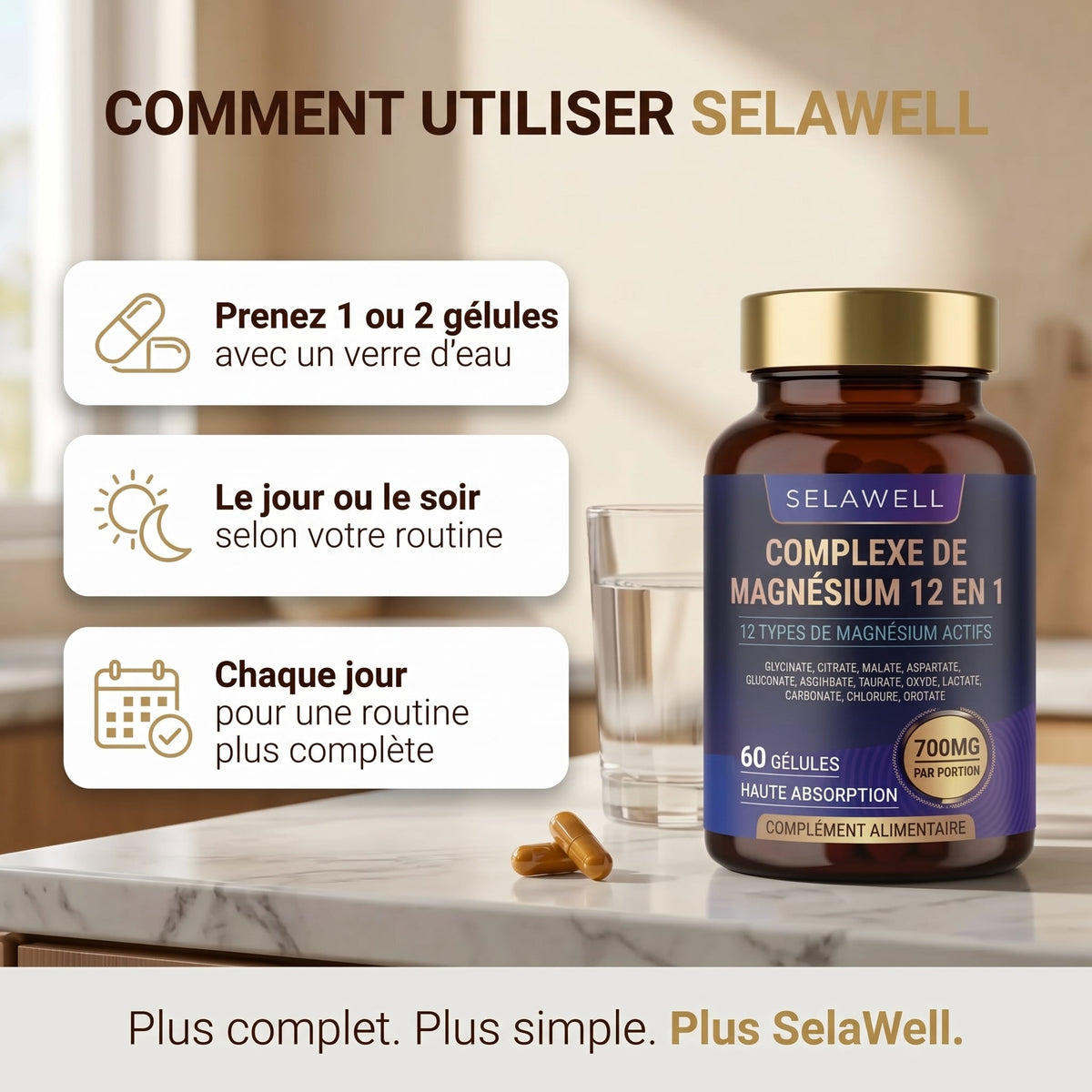 Complejo de Magnesio 12 en 1 - LUVAWELL FRANCIA
