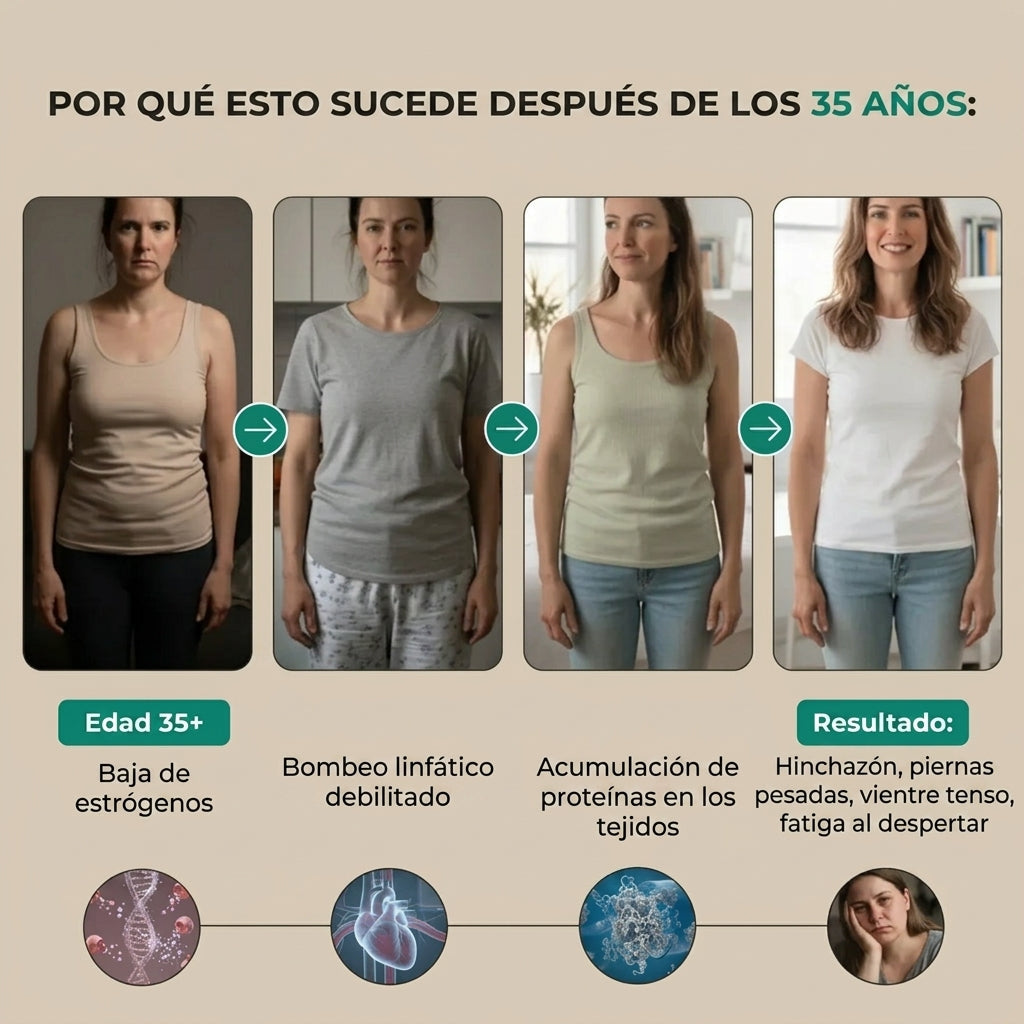 5 frascos LUVAWELL | Gotas de Bienestar para Drenaje Linfatico