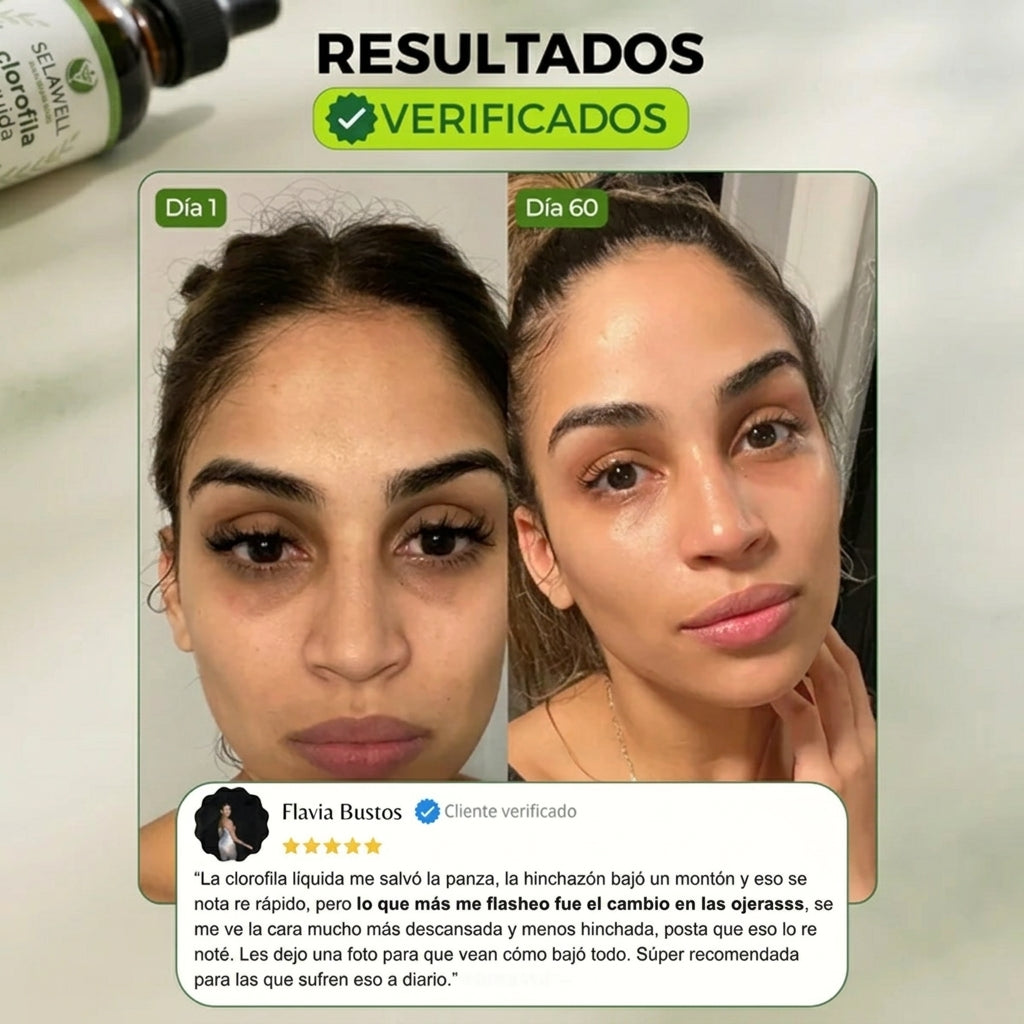 Clorofila LUVAWELL | Olvídate de la hinchazón por dias