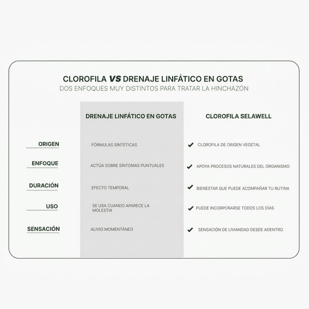 Clorofila LUVAWELL | Olvídate de la hinchazón por dias