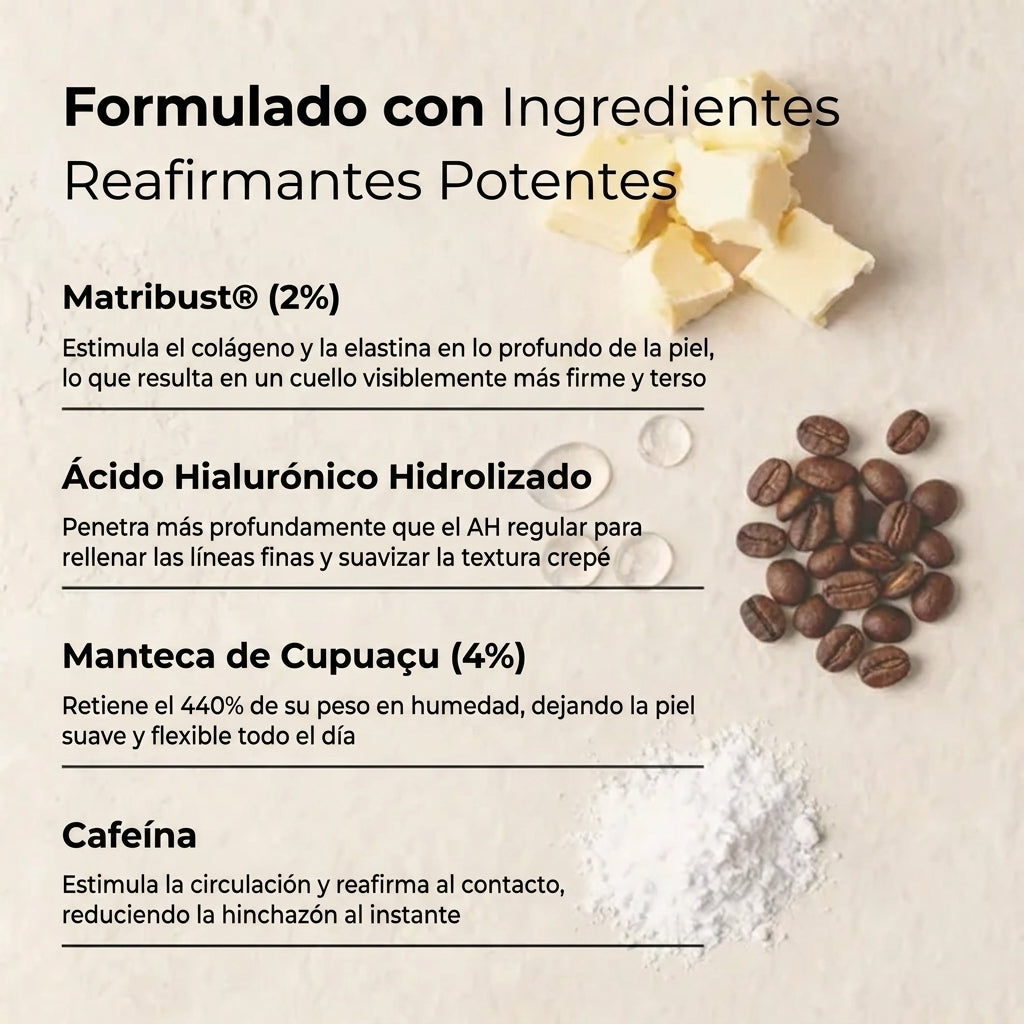 LUVAWELL | Crema para Cuello - Reafirma y Eleva